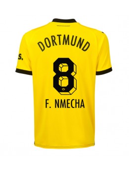 Billige Borussia Dortmund Felix Nmecha #8 Hjemmedrakt 2023-24 Kortermet